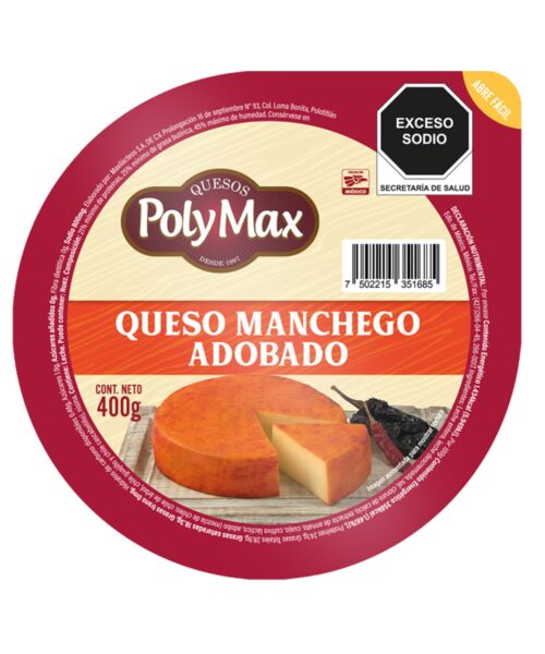 Queso Manchego Botanero - 200 g, Adobado