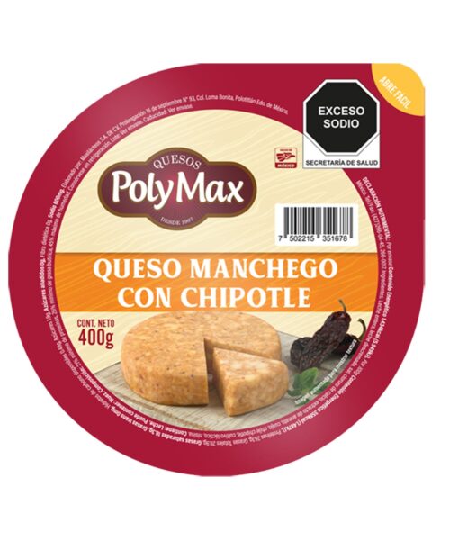 Queso Manchego Botanero - 200 g, Chipotle