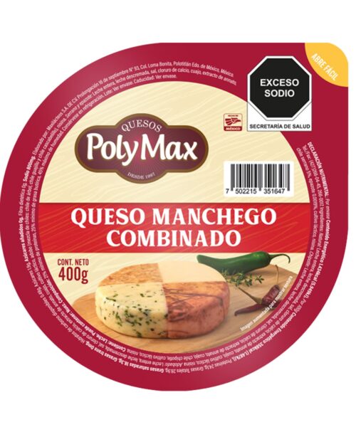 Queso Manchego Botanero - 200 g, Combinado