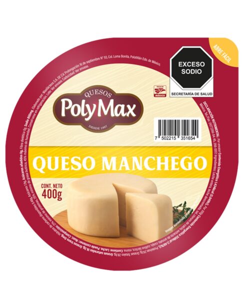 Queso Manchego Natural - 2.5 kg